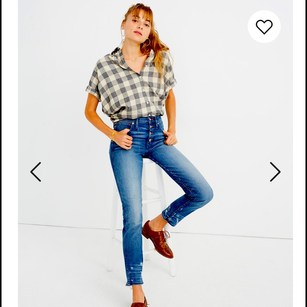 Madewell Jeans slim stressed size 24